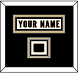 New Orleans Nameplate & Jersey Logo Patch - Road White - Triple Mat 2