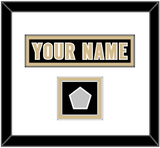 New Orleans Nameplate & Super Bowl XLIV Jersey Patch - Home Black - Double Mat 4