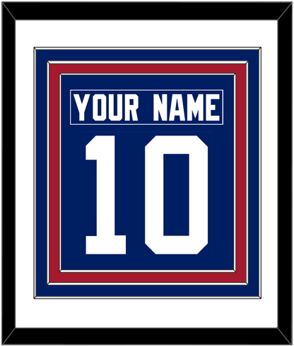New York Nameplate & Full-Size Number - Combined