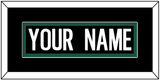 New York Nameplate - Alternate Black - Single Mat 2