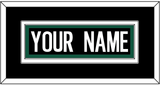New York Nameplate - Alternate Black - Double Mat 2