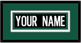 New York Nameplate - Alternate Black - Double Mat 3