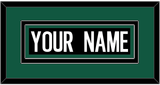 New York Nameplate - Alternate Black - Double Mat 4