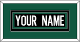 New York Nameplate - Alternate Black - Double Mat 4