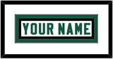 New York Nameplate - Road White (2019-2023) - Double Mat 1