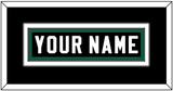 New York Nameplate - Alternate Black (2019-2023) - Double Mat 2