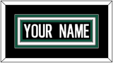 New York Nameplate - Alternate Black - Triple Mat 1