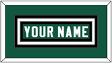 New York Nameplate - Home Green (2019-2023) - Triple Mat 1