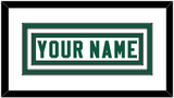 New York Nameplate - Road White (2019-2023) - Triple Mat 1