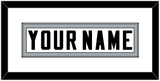 Las Vegas Nameplate - Road White - Single Mat 1