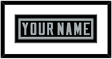 Las Vegas Nameplate - Home Black - Double Mat 1
