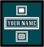 Philadelphia Nameplate, Logo Patch & Super Bowl Jersey Patch - Home Green - Triple Mat 3