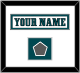 Philadelphia Nameplate & Super Bowl Jersey Patch - Road White - Single Mat 1