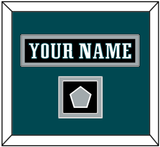 Philadelphia Nameplate & Jersey Logo Patch - Alternate Black - Double Mat 2