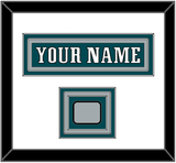 Philadelphia Nameplate & Super Bowl Jersey Patch - Home Green - Triple Mat 2