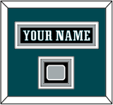 Philadelphia Nameplate & Jersey Logo Patch - Alternate Black - Triple Mat 2