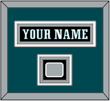 Philadelphia Nameplate & Jersey Logo Patch - Alternate Black - Triple Mat 2