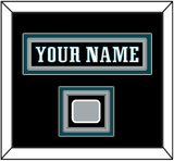 Philadelphia Nameplate & Jersey Logo Patch - Alternate Black - Triple Mat 3