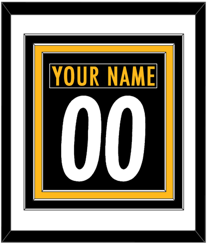 Pittsburgh Nameplate & Full-Size Number - Combined
