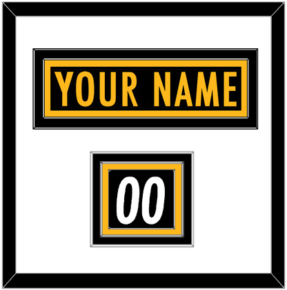 Pittsburgh Nameplate & Shoulder Number