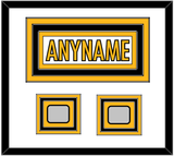 Pittsburgh Nameplate & Super Bowl Jersey Patch - Road White - Triple Mat 2