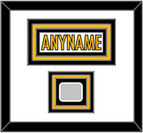 Pittsburgh Nameplate & Super Bowl Jersey Patch - Road White - Triple Mat 1