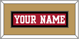 San Francisco Nameplate - Home Red - Single Mat 3