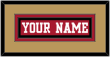 San Francisco Nameplate - Home Red - Double Mat 5