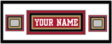 San Francisco Nameplate & 2 Super Bowl Patches - Home Red - Triple Mat 2