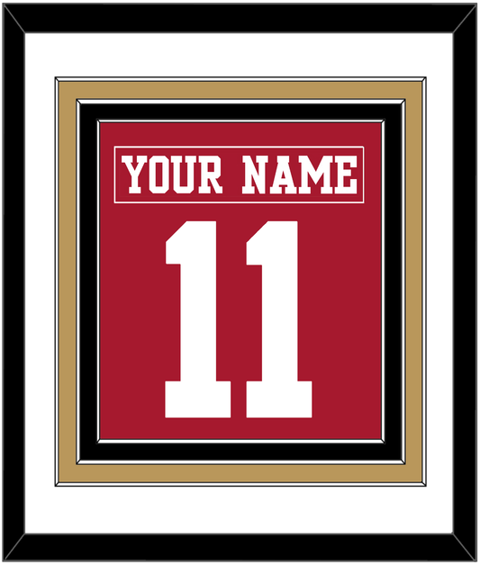 San Francisco Nameplate & Full-Size Number - Combined