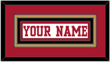 San Francisco Nameplate - Road White - Triple Mat 3
