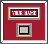 San Francisco Nameplate & Super Bowl Patch - Home Red - Triple Mat 3