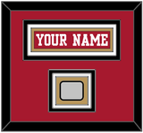 San Francisco Nameplate & Super Bowl Patch - Home Red - Triple Mat 4