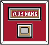 San Francisco Nameplate & Super Bowl Patch - Home Red - Triple Mat 4