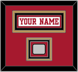 San Francisco Nameplate & Super Bowl Patch - Road White - Triple Mat 3