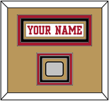 San Francisco Nameplate & Super Bowl Patch - Road White - Triple Mat 4