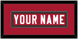 Tampa Bay Nameplate - Home Red - Single Mat 4