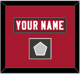 Tampa Bay Nameplate & Super Bowl LV Jersey Patch - Home Red - Single Mat 2