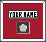 Tampa Bay Nameplate & Super Bowl LV Jersey Patch - Road White - Single Mat 3