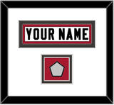 Tampa Bay Nameplate & Super Bowl LV Jersey Patch - Road White - Double Mat 1