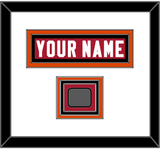 Tampa Bay Nameplate & Jersey Logo Patch - Home Red - Triple Mat 1