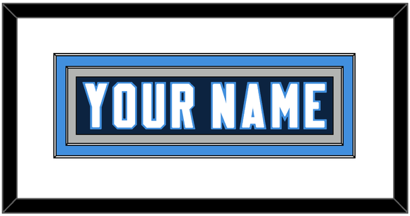 Tennessee Nameplate - Home Blue - Double Mat 2