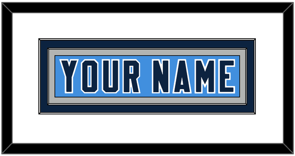Tennessee Nameplate - Alternate Light Blue - Double Mat 1