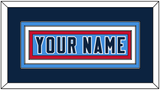 Tennessee Nameplate - Alternate Light Blue - Triple Mat 5