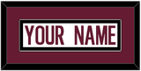Washington Nameplate - Road White - Single Mat 2