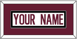 Washington Nameplate - Road White - Single Mat 2