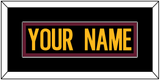 Washington Nameplate - Alternate Black - Single Mat 2