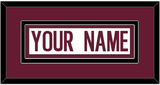 Washington Nameplate - Road White - Double Mat 3