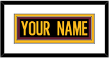 Washington Nameplate - Alternate Black - Double Mat 1