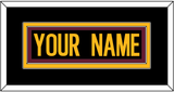 Washington Nameplate - Alternate Black - Double Mat 2